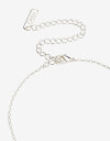 Cadena Corta con Dije Cubic zirconia Cadena Corta Dije Cubic Zirconia - Plateado