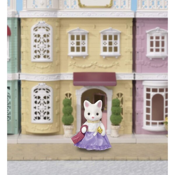 Sylvanian Families Gata De Ciudad Vestido Seda Juguete Niños Sylvanian Families Gata De Ciudad Vestido Seda Juguete Niños