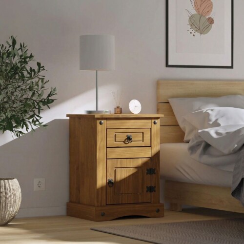 Mesa De Luz - Línea Mexicana - Nogal Mesa De Luz - Línea Mexicana - Nogal