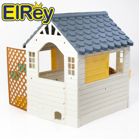 Casita Para Niños Europea C/Cerco 107x140x127 Verde