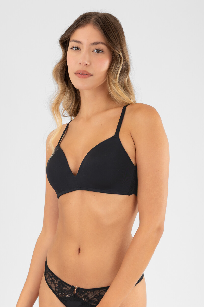 Soutien triangulo prefromado calatea - Negro 