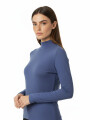 Polera Afassa Azul Piedra