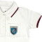 T-shirt Polo femenina The Anglo School Blanco