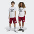 Short Adidas Allover Print Rojo