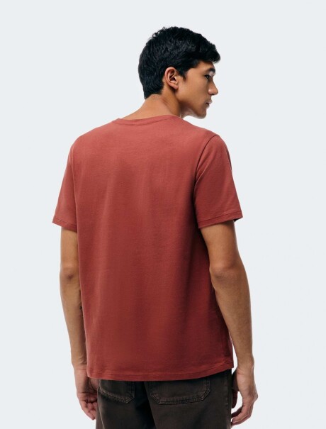 CAMISETA BÁSICA UNISSEX ROJO