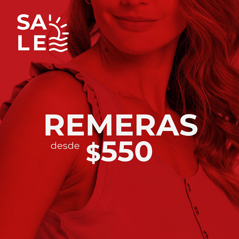 REMERAS EN SALE