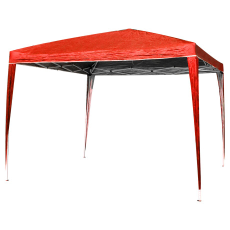 Gazebo reforzado retractil Rojo Gazebo reforzado retractil Rojo
