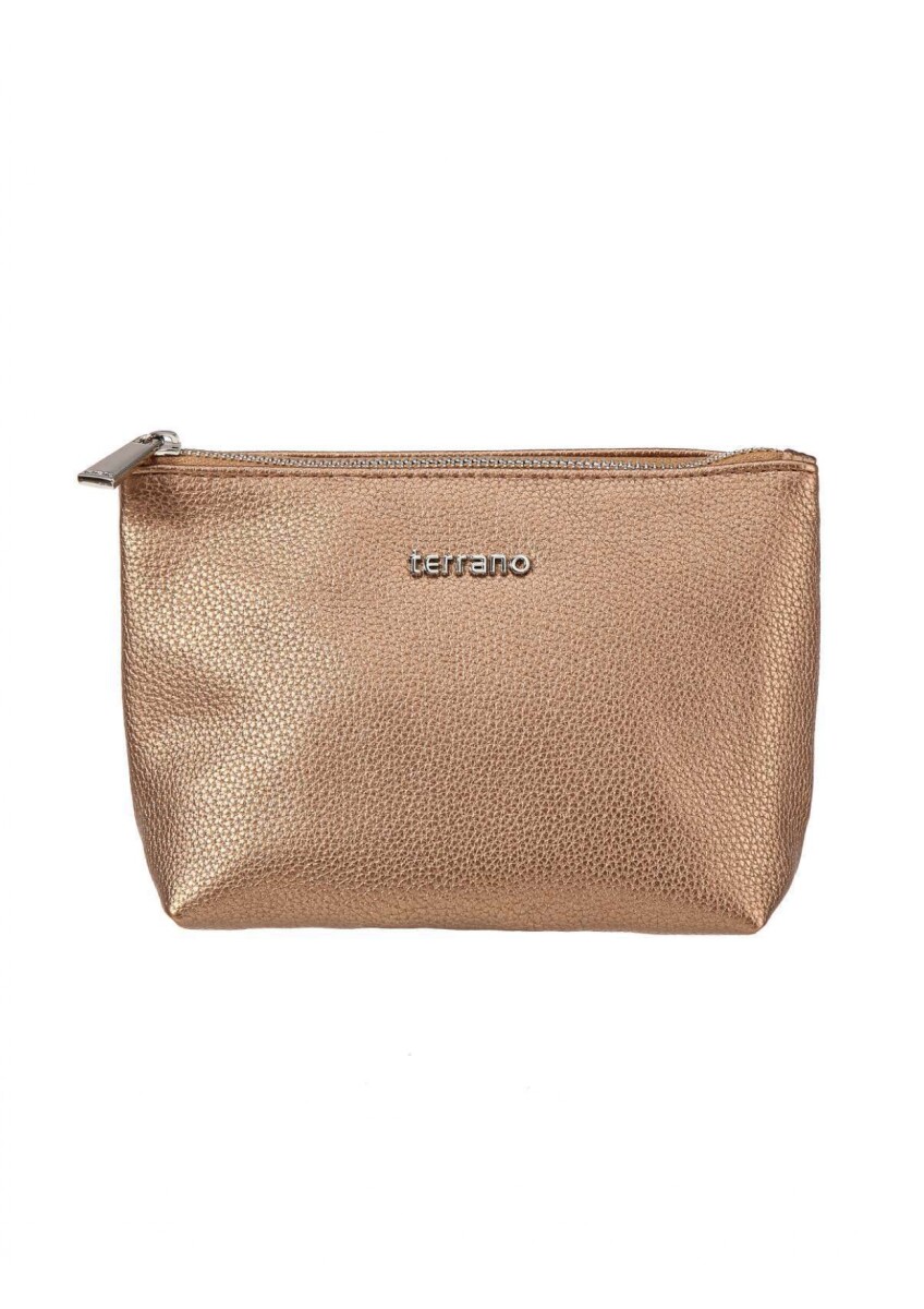 Necessaire Trapecio - Bronce 