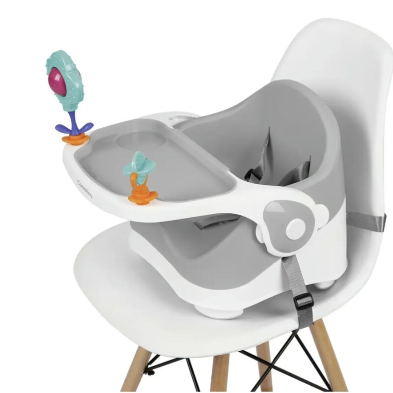 Silla de Comer Booster para Bebés Carestino Gris