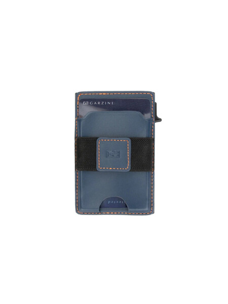 MAGSAFE METAL WALLET BLUE ORANGE