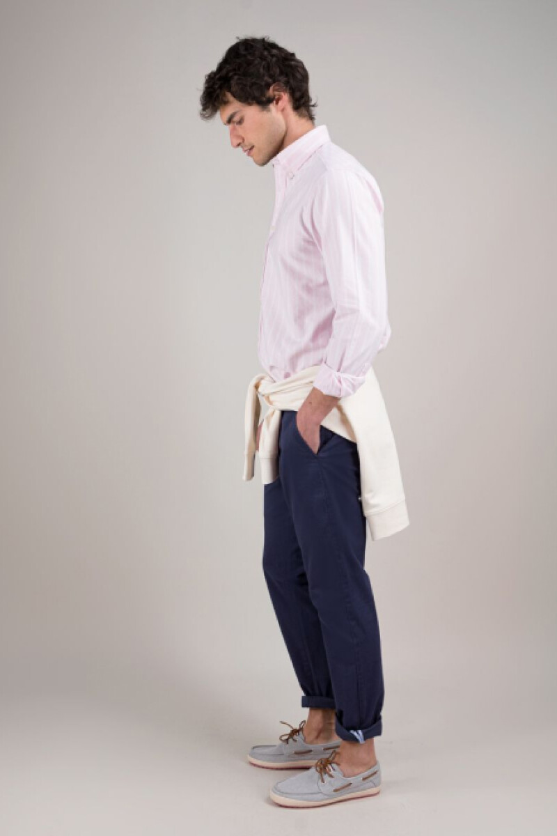 Camisa Oxford Butcher Rosada