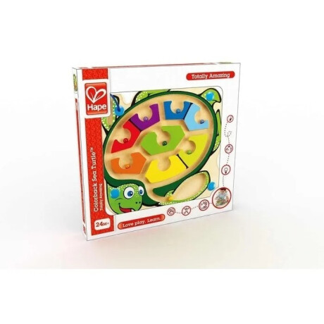 Juguete Hape - Colorback Sea Turtle - Madera -laberinto Juguete Hape - Colorback Sea Turtle - Madera -laberinto