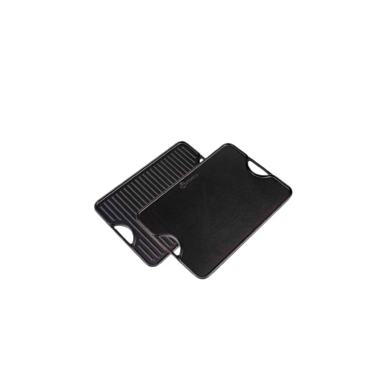 PLANCHA VICTORIA HIERRO FUNDIDO C/ASAS 50X35CM NEGRO