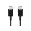Cable original Samsung Tipo-C a Tipo-C 1.8 metros color negro Cable Original Samsung Tipo-c A Tipo-c 1.8 Metros Color Negro