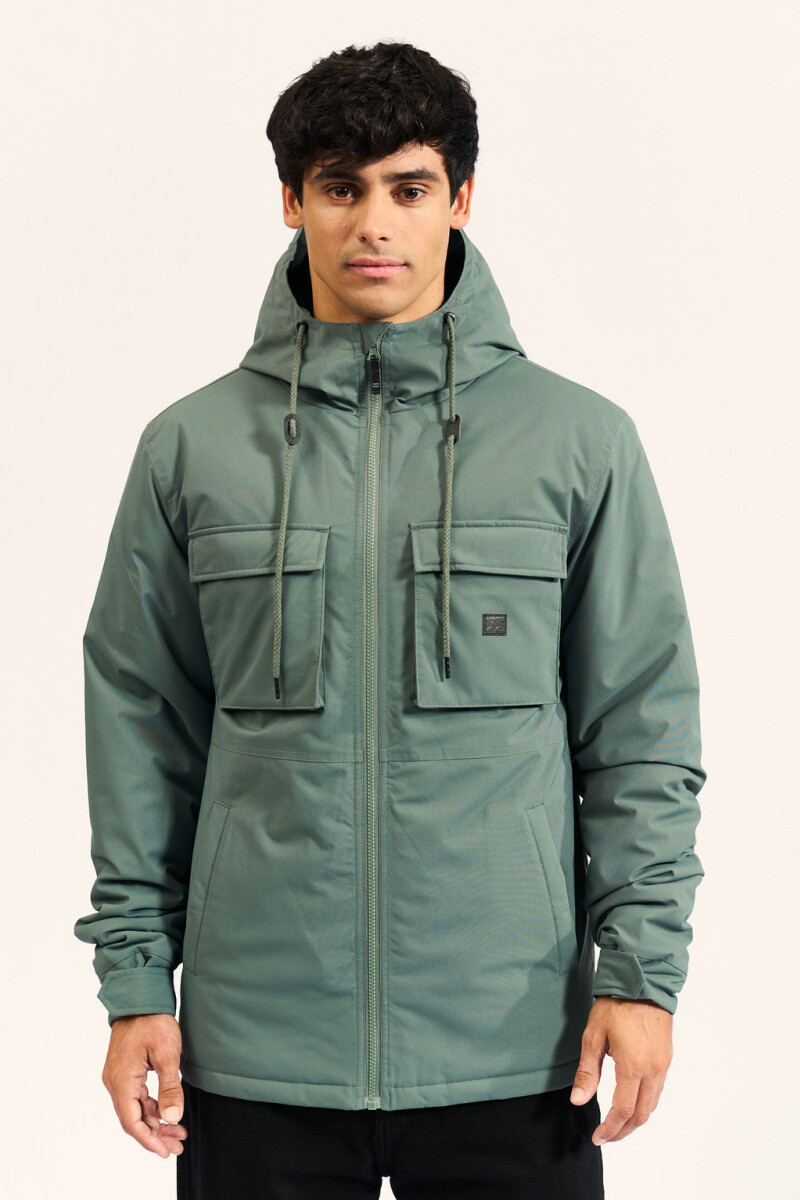 CAMPERA MATT SOLID M-militar