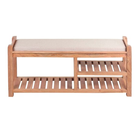 PIE DE CAMA MADERA-ACACIA NATURAL-BEIGE LAUTARO