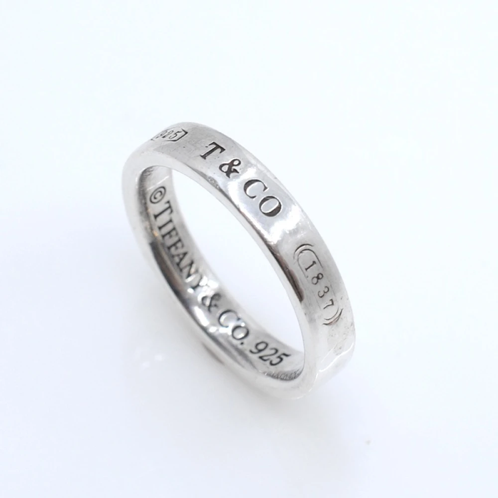Anillo En Plata 925 Tiffany& Company, Medida Chica N° 11 Anillo En Plata 925 Tiffany& Company, Medida Chica N° 11