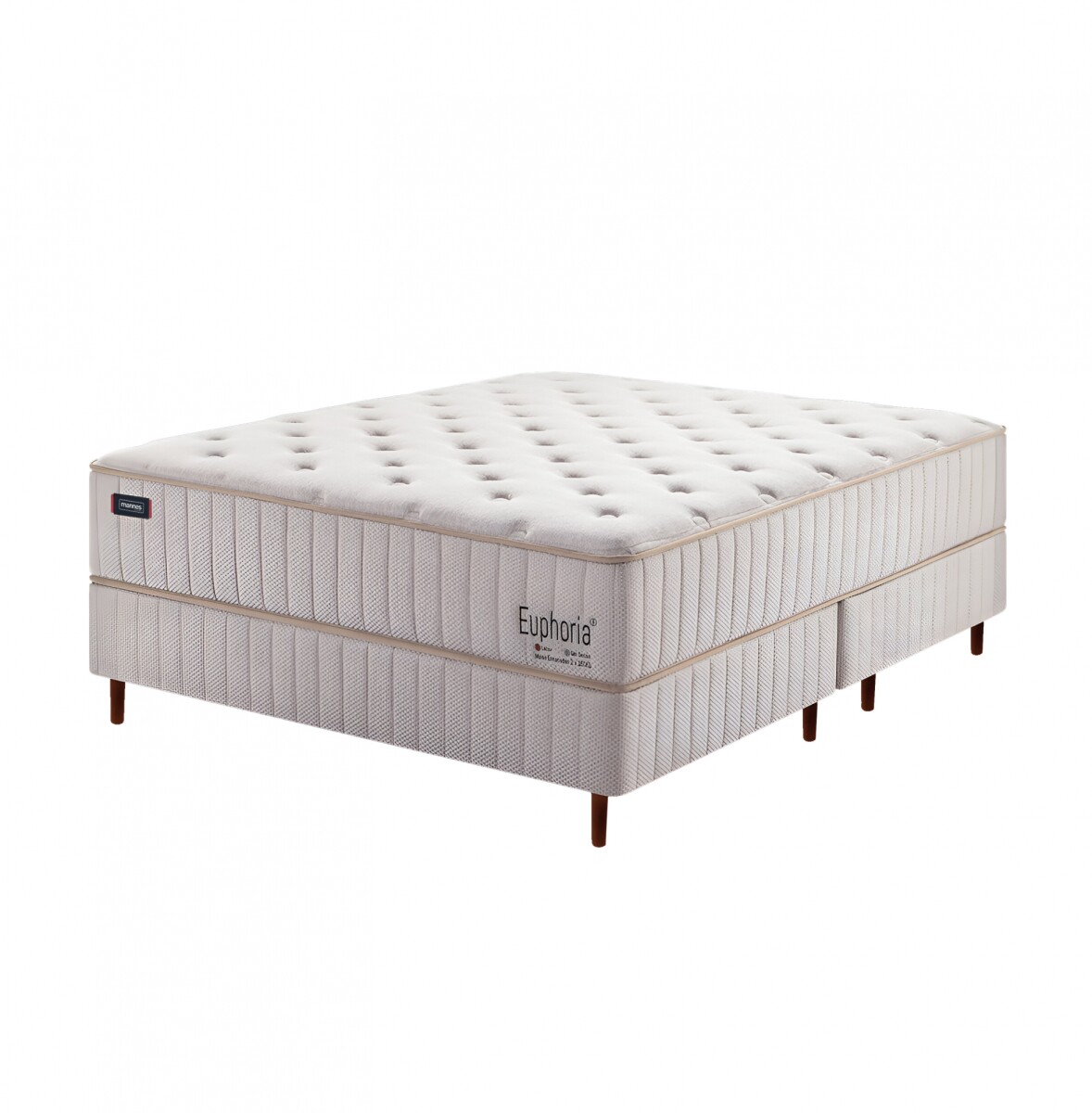 Sommier QUEEN Resortes Pocket 150 Kg - Euphoria 