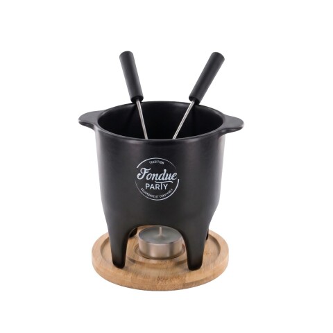 KIT P/FONDUE NEGRO Unica