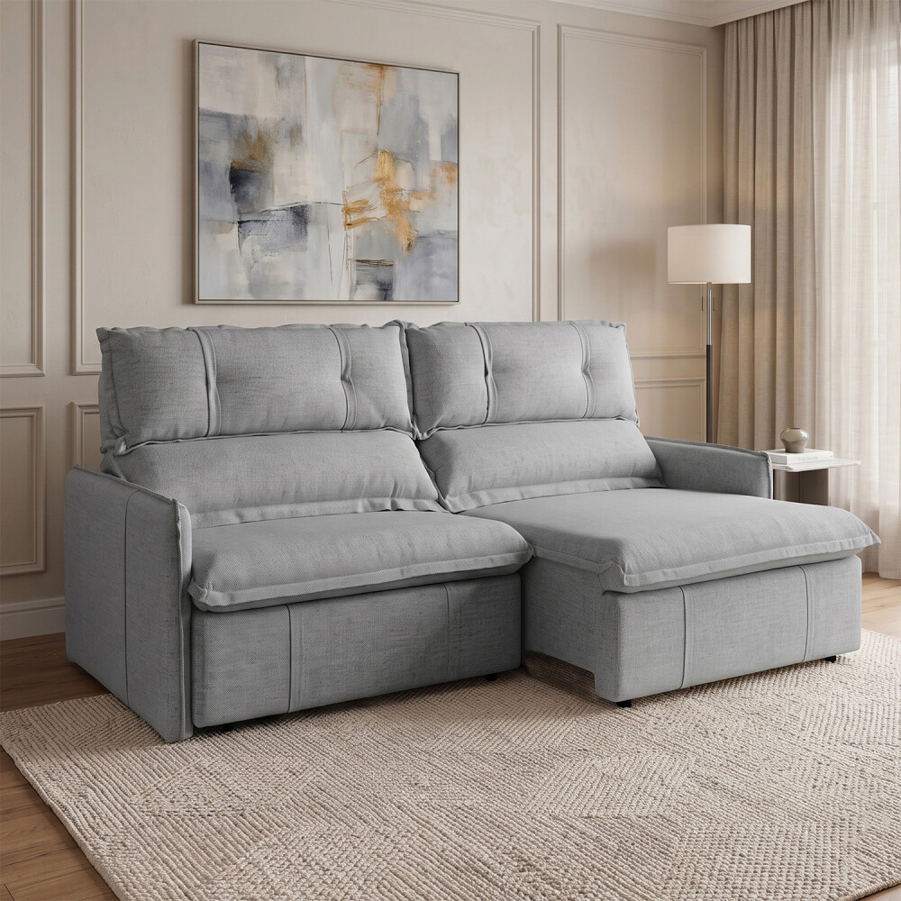 Sillón Moana - 3 Cuerpos Gris