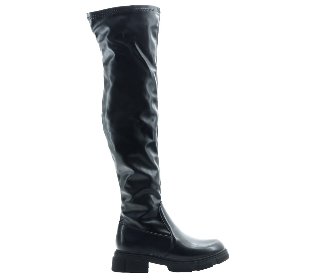 Bota bucanera DALIA con caña alta Miss Carol Black