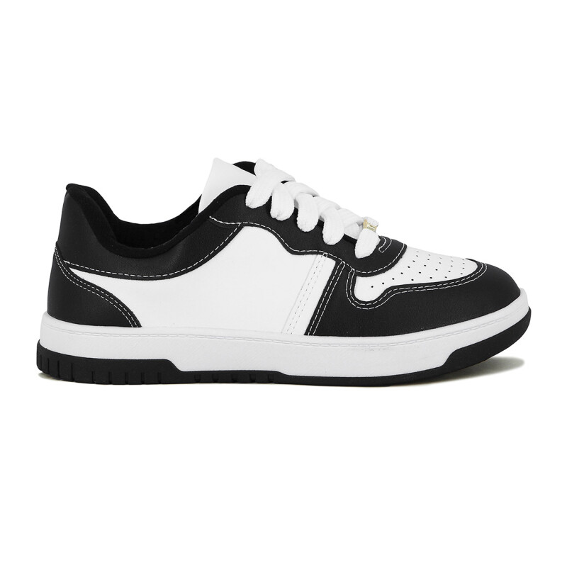 Vizzano Calzado Deportivo Acordonado C/ Detalle Blanco-negro