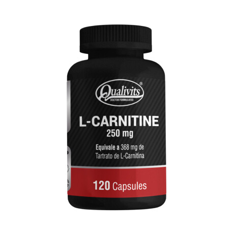 L-CARNITINE QUALIVITS 250 mg x 120 Cápsulas L-CARNITINE QUALIVITS 250 mg x 120 Cápsulas