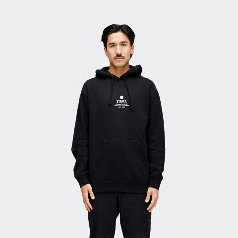 Canguro Stance Established Hoodie Negro
