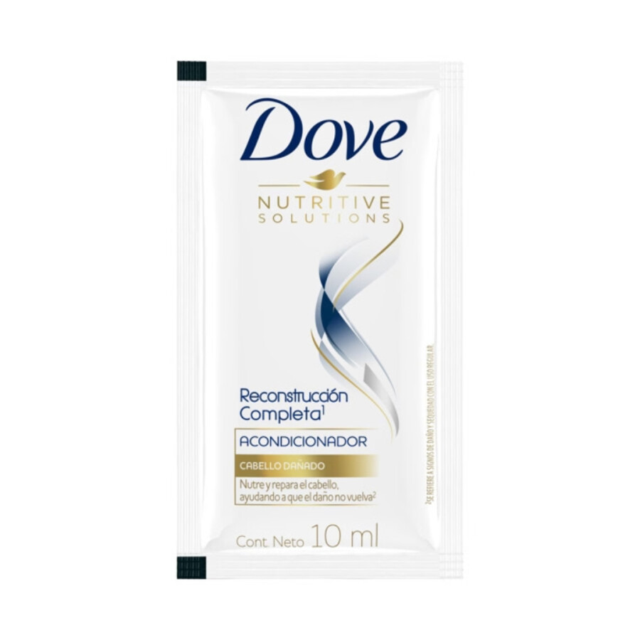 Acondicionador Reconstrucción Completa Sachet 10 ml – Dove Acondicionador Reconstrucción Completa Sachet 10 ml – Dove