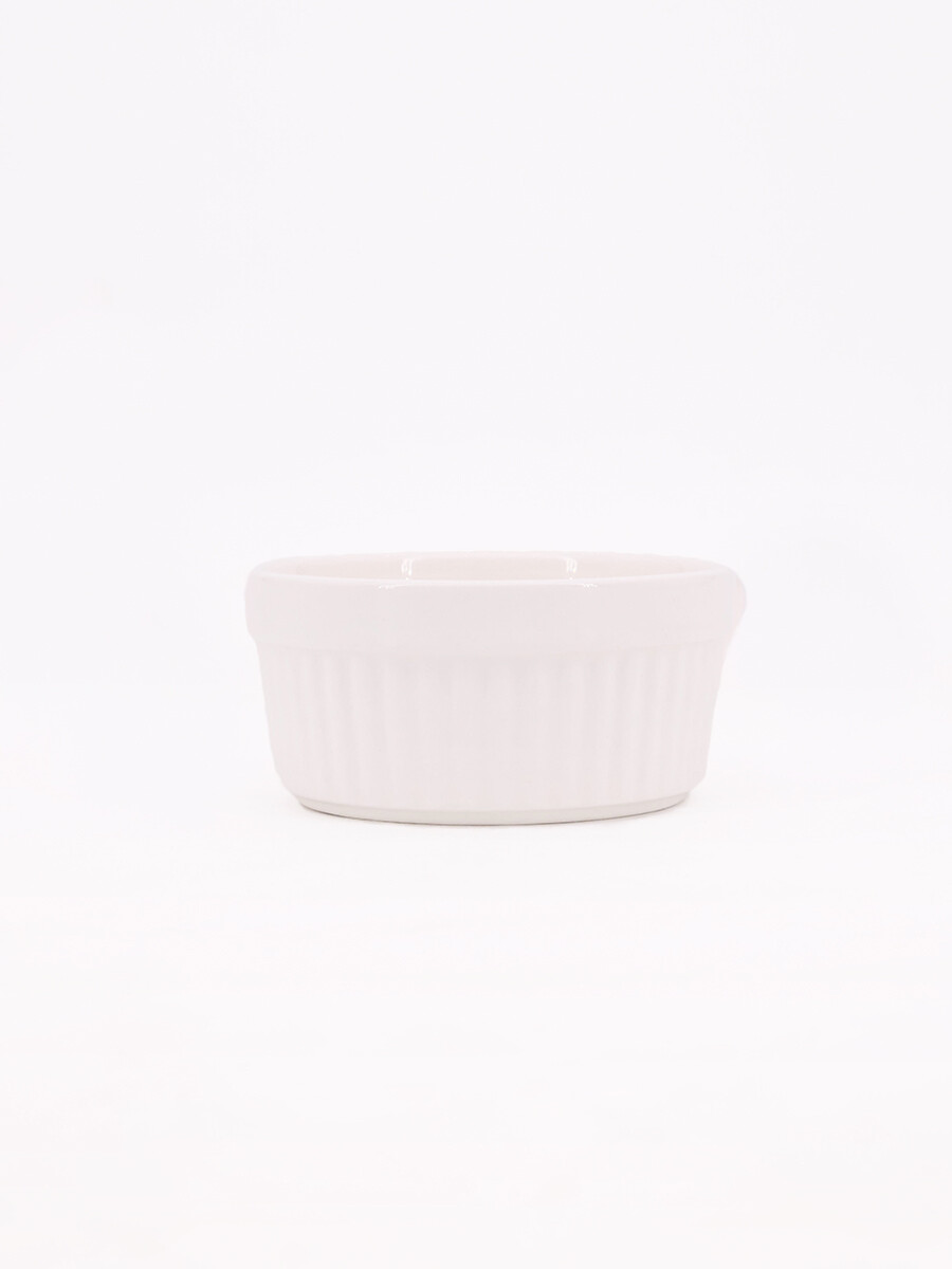 RECIPIENTE DE CERAMICA - BLANCO 