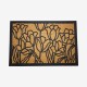 Felpudo coco/goma 40x60 cm TULIPANES