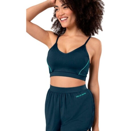 Short deportivo para dama Graphene Azul Petróleo Short deportivo para dama Graphene Azul Petróleo
