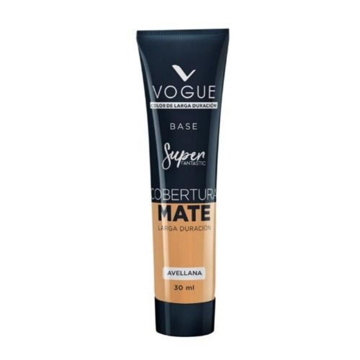 Base Vogue Super Cobertura Mate Avellana – Maquillaje Natural y Duradero