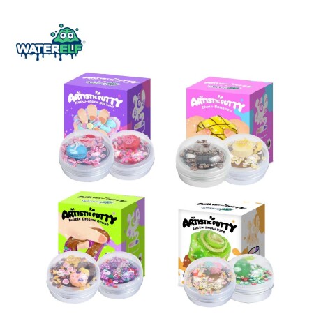 SLIME con Toppings Green Snow Kiss