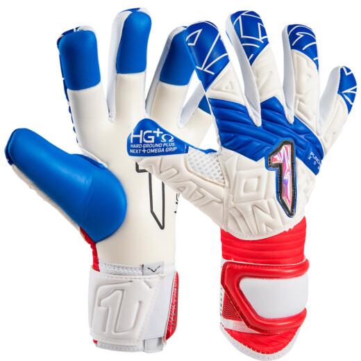 Guante Rinat Golero Fiera GK Alpha Inf.Blanco Azul-Rojo S/C