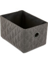 Cesta GILLIS A14xL20xA12cm gris oscuro Cesta GILLIS A14xL20xA12cm gris oscuro