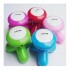 Masajeador Mini Eléctrico Portátil Usb O Pilas Mimo Color Variante Rojo