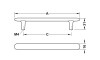 TIRADOR blanco mate 141-b