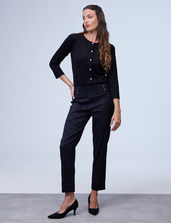 Pantalon Laminado NEGRO/MARINO