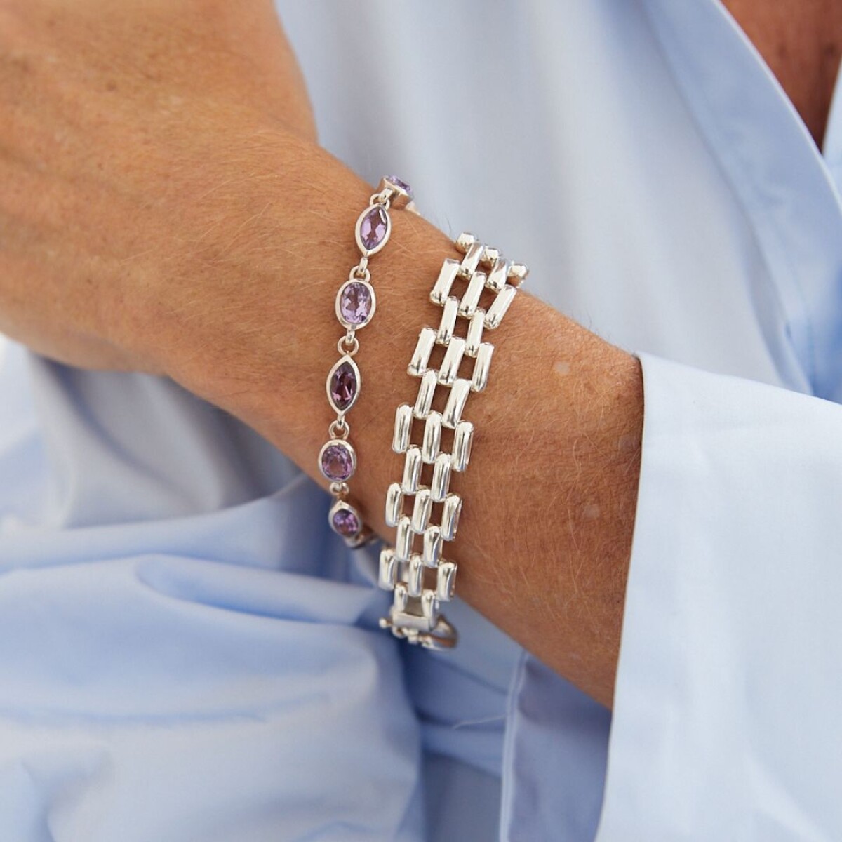 Pulsera Panther Xl - Plata 925 