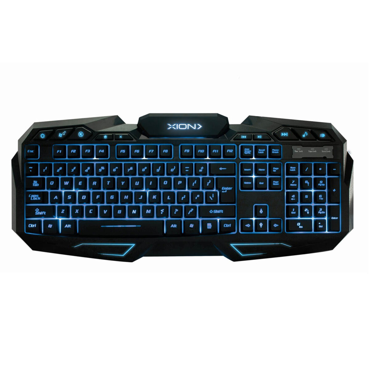 TECLADO GAMER XION - GAMER NEGRO XI-KBGAMER 