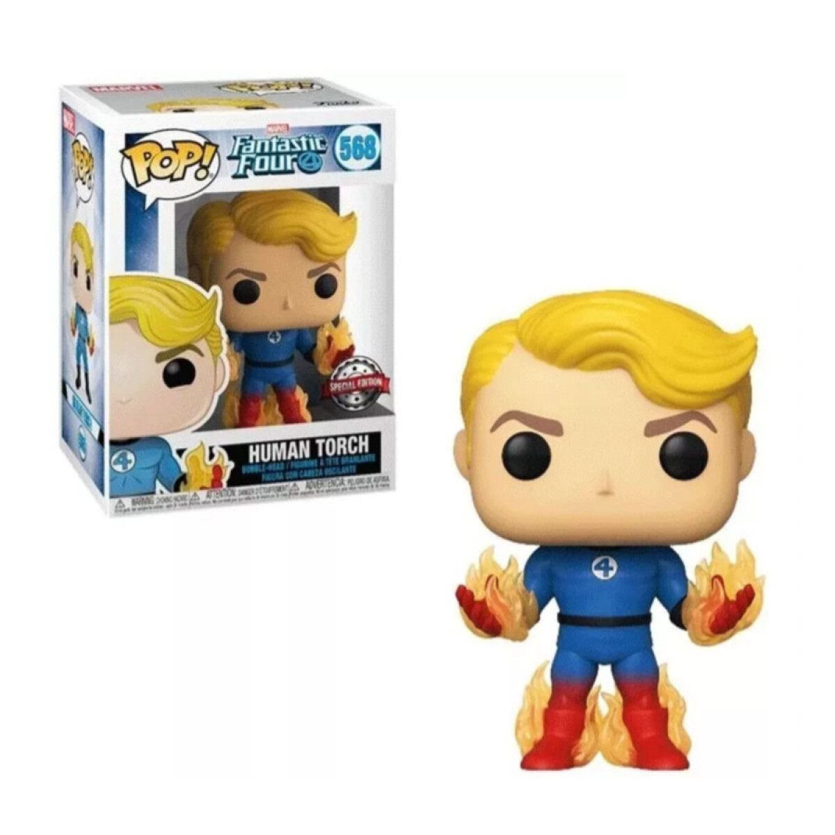 Human Torch · Fantastic Four [Exclusivo] - 569 