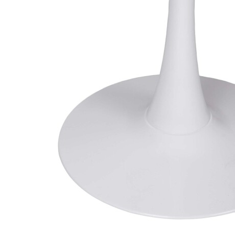 MESA DE COMEDOR MDF-Y-HIERRO BLANCO TULIP II