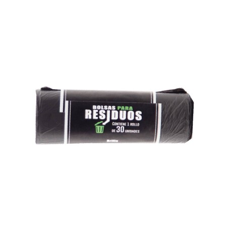 BOLSA RESIDUO BRILA TUBO 30 PCS CHICA 50X55CM BOLSA RESIDUO BRILA TUBO 30 PCS CHICA 50X55CM