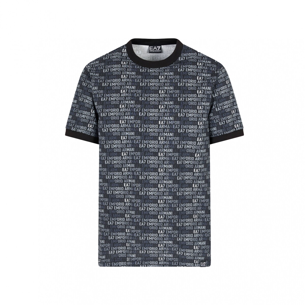 ARMANI LOGO SERIES COTTON MONOGRAM - Grey Scale Monogram 