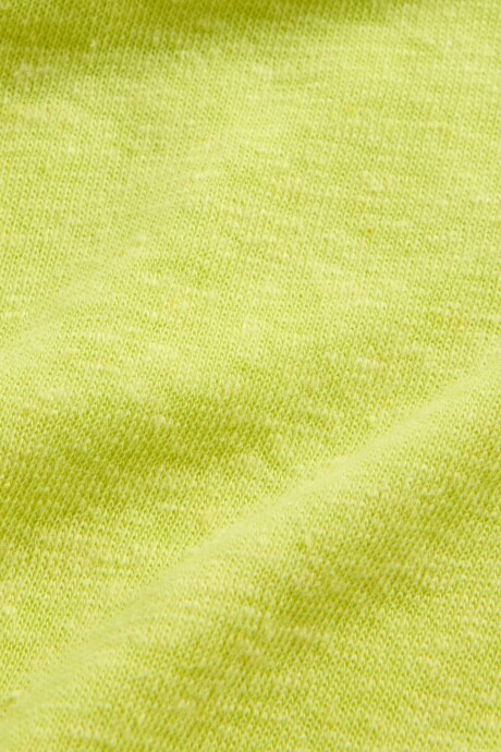 Remera Lino Crop Manga Corta Mujer Limeade 13-0645 Tcx