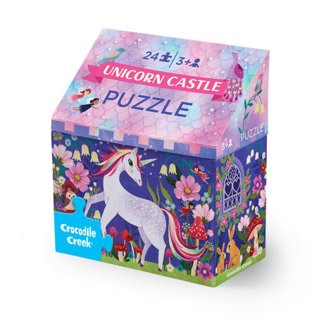 Puzzle Crocodile Creek 24 Piezas 35 X 48 Cm Universo Binario UNICORNIO