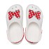 Classic Disney Minnie Mouse Clog T - Niños White/red