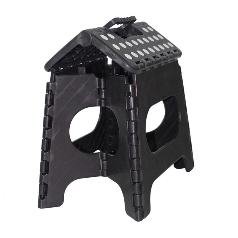 Banqueta plegable 29x22x22 NEGRO