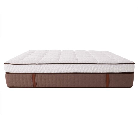 COLCHÓN 1 1/2 PLAZA RESORTESPOCKET1 NATURAL-BEIGE IMPERIALE DUO SPRING